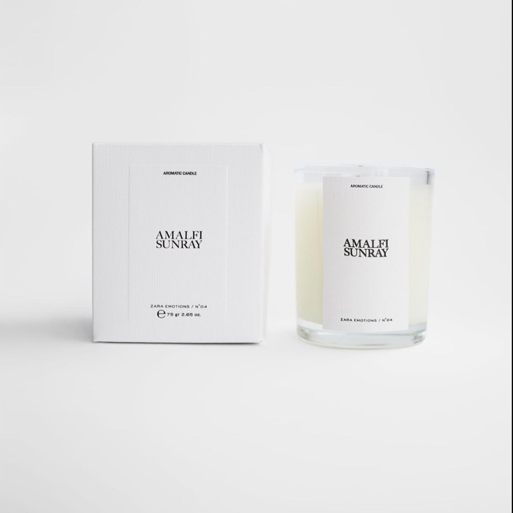 (#114)ZARA X JO MALONE Almalfi Sunray Candle 75gr 2.650z